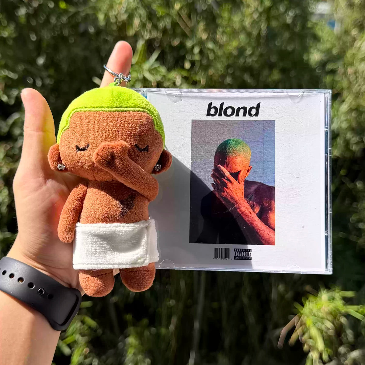 Frank Ocean Plush Keychain, Hip Hop Rap Trendy Plush Bag Charm