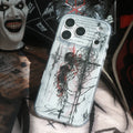 Dark Minimalist Niche IMD Double Layer Magnetic Phone Case for iPhone 17 Pro Max 16 Pro Full Wrap