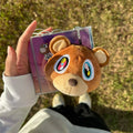 Kanye "Dropout Bear" Plush Bag Charm – Trendy Keychain Accessory for Your Outfit