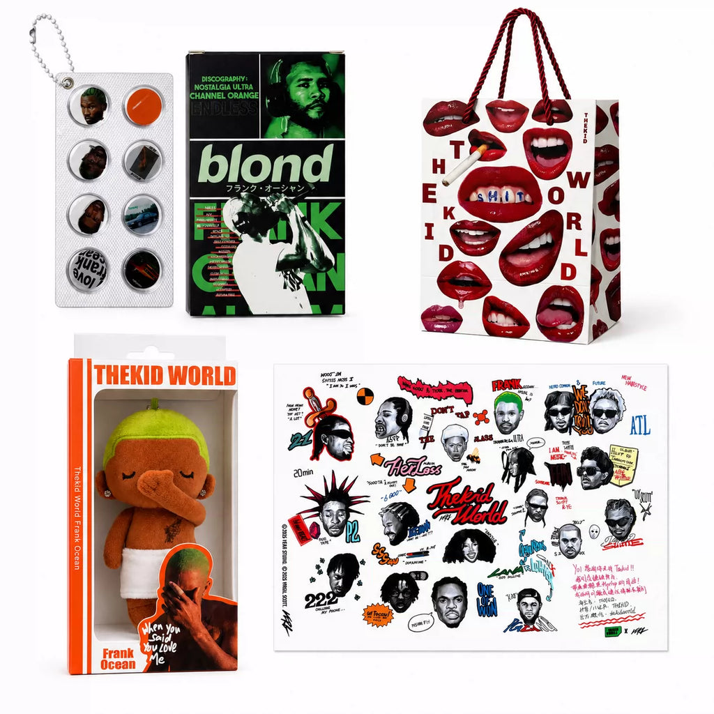 Frank Ocean Plush Keychain, Hip Hop Rap Trendy Plush Bag Charm