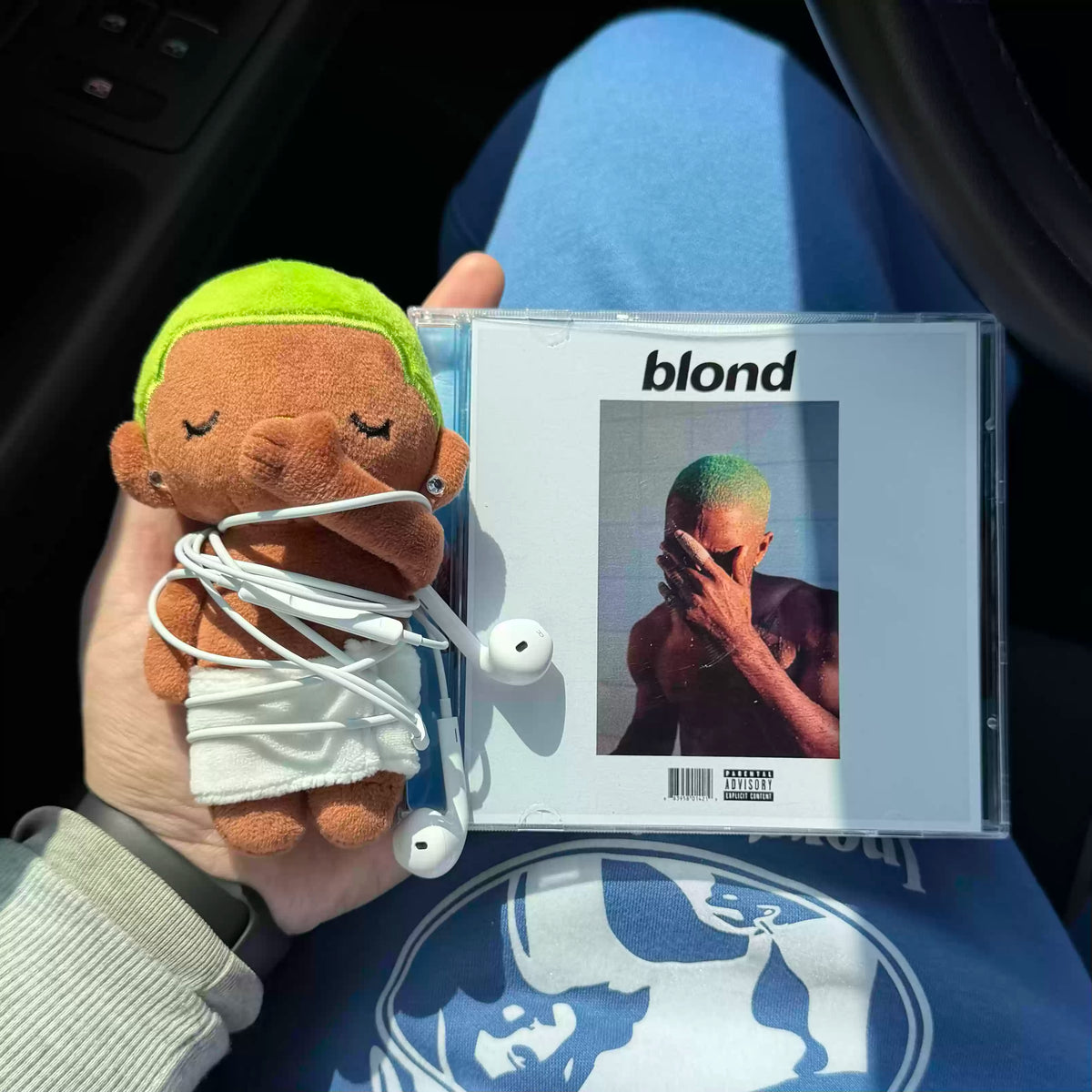 Frank Ocean Plush Keychain, Hip Hop Rap Trendy Plush Bag Charm
